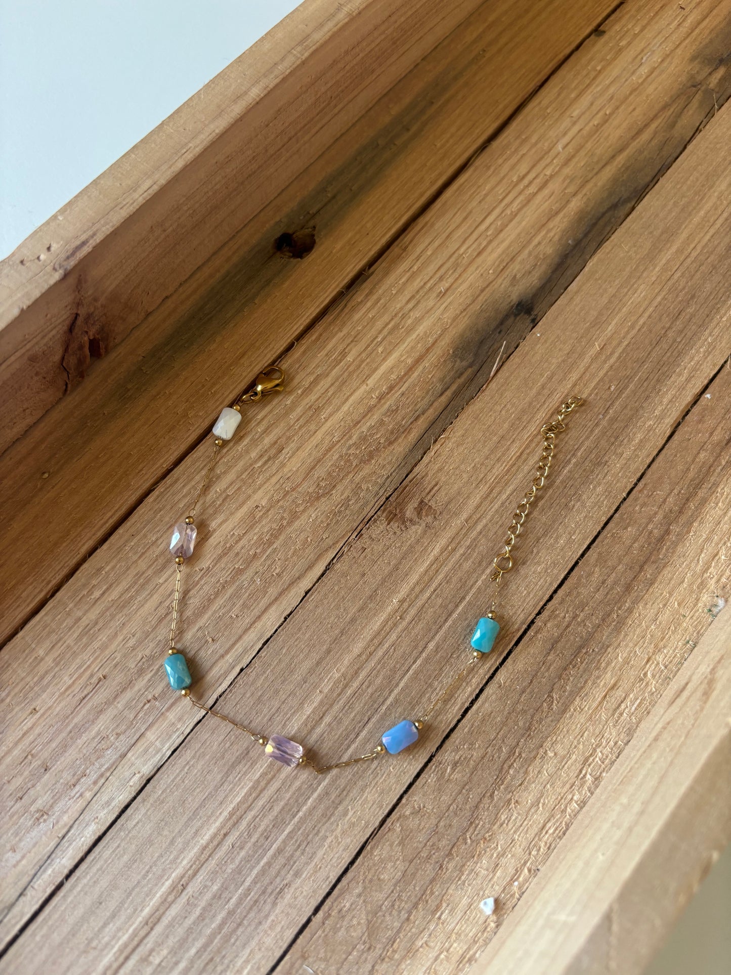 Colorfull fine stone bracelet