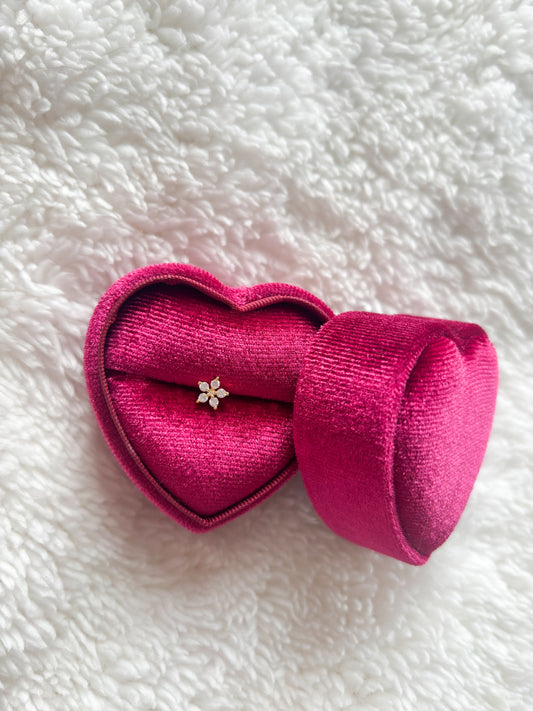 Flower Piercing Gold