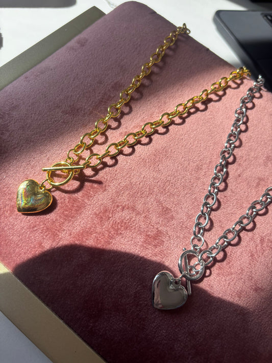Big heart schakelketting