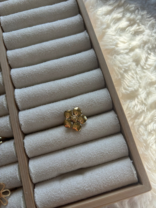 Bloom ring gold